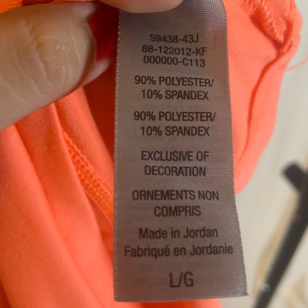 Neon pullover. Size L. - Picture 6 of 6
